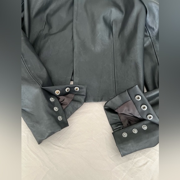 BLANKNYC Truth or Dare Vegan Leather Blazer - Picture 12 of 16